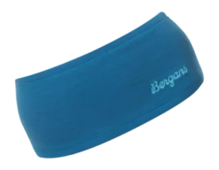 Hoofdband Bergans Unisex Merino Tech Headband Dark Aqua Lagoon