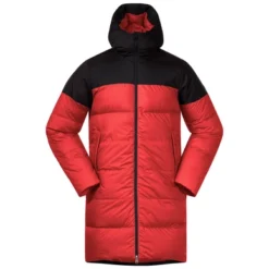 Jas Bergans Unisex Oslo Down Parka Red Sand Black