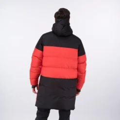 Jas Bergans Unisex Oslo Down Parka Red Sand Black -Outdoor Supply-NL 7560 13752 5