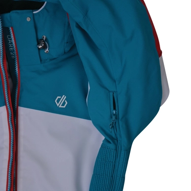 Ski Jas Dare2B Women Avowal Jacket Lolipop Red White 8 Ski Jas Dare2B Women Avowal Jacket Lolipop Red White - Afbeelding 8