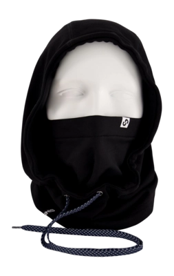 Balaclava Sinner Unisex Jersey Black 2 Balaclava Sinner Unisex Jersey Black - Afbeelding 2