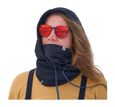 Balaclava Sinner Unisex Jersey Black 3 Balaclava Sinner Unisex Jersey Black - Afbeelding 3