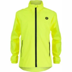 Regenjas AGU Go Kids Jacket Neon Yellow