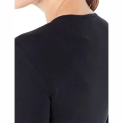 Ondershirt Icebreaker Womens 175 Everyday LS Crewe Black -Outdoor Supply-NL FW18 WOMEN 175 EVERYDAY LS CREWE 104471001 5