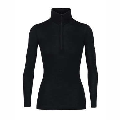 Ondershirt Icebreaker Womens 175 Everyday LS Half Zip Black 1 Ondershirt Icebreaker Womens 175 Everyday LS Half Zip Black