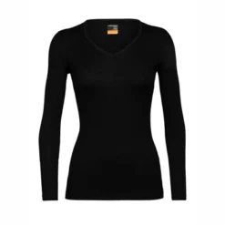 Longsleeve Icebreaker Women 200 Oasis LS V Black