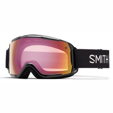 Skibril Smith Grom Junior Black / Red Sensor Mirror 1 Skibril Smith Grom Junior Black / Red Sensor Mirror
