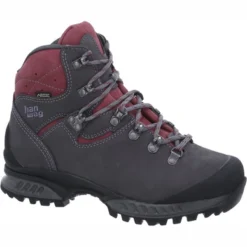 Wandelschoen Hanwag Tatra II Wide Lady GTX Asphalt/Dark Garnet