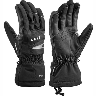 Handschoenen Leki Vertex 10 S Black Graphite 1 Handschoenen Leki Vertex 10 S Black Graphite