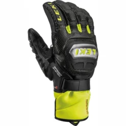 Handschoen Leki Men Worldcup Race Ti S Speed System Black Ice Lemon