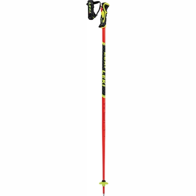 Skistok Leki Kids WCR Lite SL 3D Fluorescent Red Black Neon Yellow 2 Skistok Leki Kids WCR Lite SL 3D Fluorescent Red Black Neon Yellow - Afbeelding 2