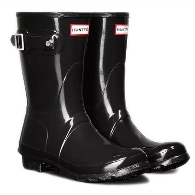 Regenlaars Original Wellington Short Gloss Black Hunter 2 Regenlaars Original Wellington Short Gloss Black Hunter - Afbeelding 2