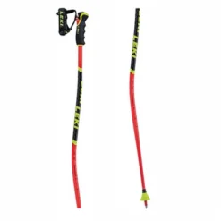 Skistok Leki Kids WCR Lite GS 3D Fluorescent Red Black Neon Yellow