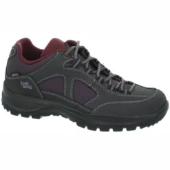 Wandelschoen Hanwag Gritstone II Lady GTX Asphalt Dark Garnet