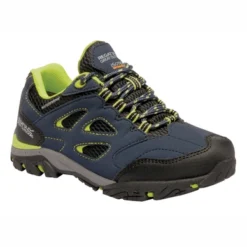 Wandelschoenen Kids Regatta Holcombe Low Navy Blazer Lime Punch
