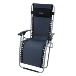 Campingstoel Regatta Colico Chair Black Sealgrey