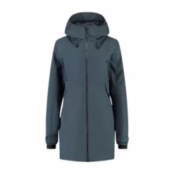 Parka Blue Loop Women Virga Shell Dark Blue