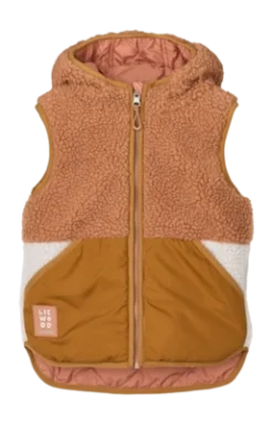 Bodywarmer Liewood Kids Diana Reversible Vest Tuscany Rose Mix