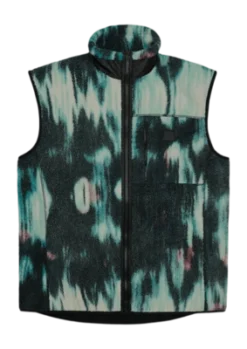 Bodywarmer RAINS Unisex Yermo Fleece Vest Blur