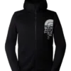 Fleecejas The North Face Men Merak Hoodie TNF Black TNF White NPF