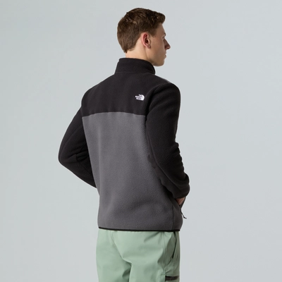 Fleecejas The North Face Men Yumiori Full Zip Anthracite Grey/TNF Black - Afbeelding 4