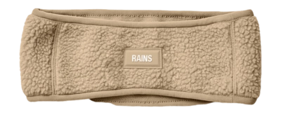 Hoofdband RAINS Unisex Fleece Headband Beige 1 Hoofdband RAINS Unisex Fleece Headband Beige
