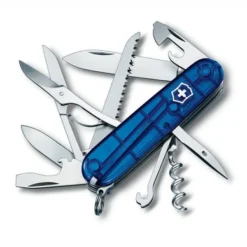 Zakmes Huntsman Transparant Blauw Victorinox