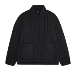 Jas RAINS Unisex Banja Liner Overshirt Black