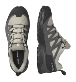 Wandelschoen Salomon Men X Ward Leather GTX Vintage Khaki Black Pewter -Outdoor Supply-NL l471821007b2157d66a4e8e72317cf4a0c22c233d no bg