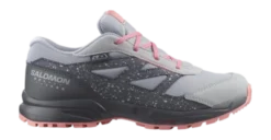 Wandelschoen Salomon Junior Outway CSWP Quarry Ebony Peach Amber