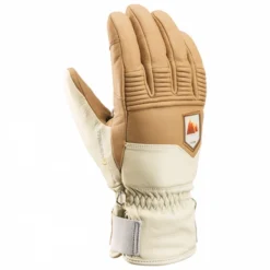 Handschoen Leki Unisex Rubic 3D Tan/Off White