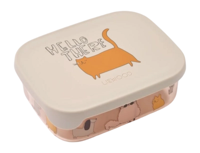 Lunchbox Liewood Kids Arthur Tritan Lunchbox Cats And Dogs / Sandy 1 Lunchbox Liewood Kids Arthur Tritan Lunchbox Cats And Dogs / Sandy