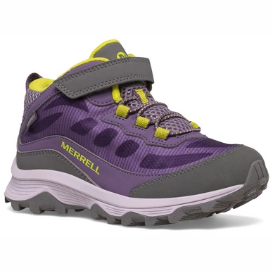 Wandelschoen Merrell Kids MOAB Speed Mid A/C Waterproof Grape Cadet 2 Wandelschoen Merrell Kids MOAB Speed Mid A/C Waterproof Grape Cadet - Afbeelding 2