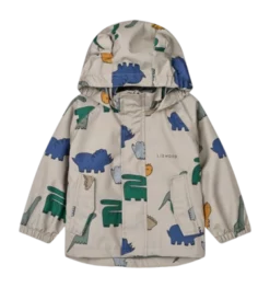 Regenpak Liewood Kids Manu Rainwear Set Dinosaurs / Mist -Outdoor Supply-NL regenpak liewood kids manu rainwear set dinosaurs mist 5