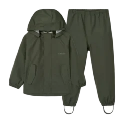 Regenpak Liewood Kids Pedia Rainwear Set Hunter Green