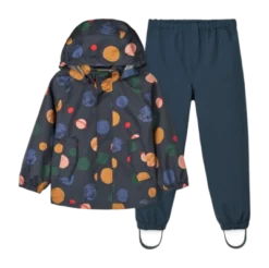 Regenpak Liewood Kids Pedia Rainwear Set Universe / Classic Navy