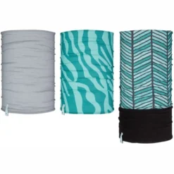 Sjaal Avento Kids Colsjaal Set Junior 3 St Active Petrol/Lichtblauw