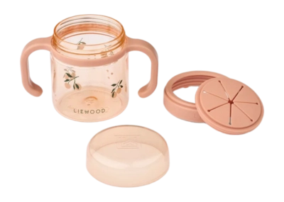 Snackbeker Liewood Baby Enyo Snack Cup Peach / Sea Shell 3 Snackbeker Liewood Baby Enyo Snack Cup Peach / Sea Shell - Afbeelding 3