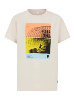 T-Shirt Protest Boys Prtluke Kit Offwhite