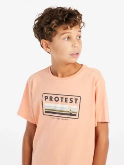 T-Shirt Protest Boys Prtmarius Cadmium Orange -Outdoor Supply-NL t shirt protest boys prtmarius cadmium orange 4