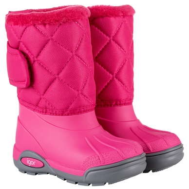 Snowboot Igor Kids Topo Ski Nylon Fucsia 1 Snowboot Igor Kids Topo Ski Nylon Fucsia